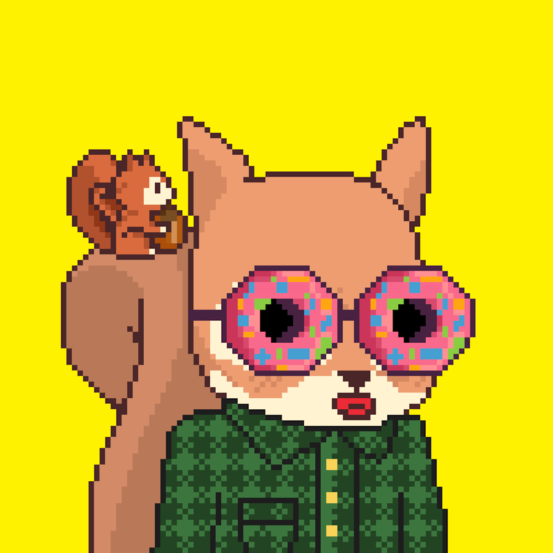 Pixel Squirrels #1464